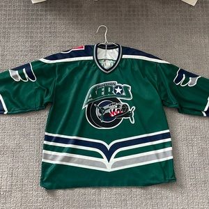90’s Vintage Houston Aeros Ice Hockey Replica Jersey